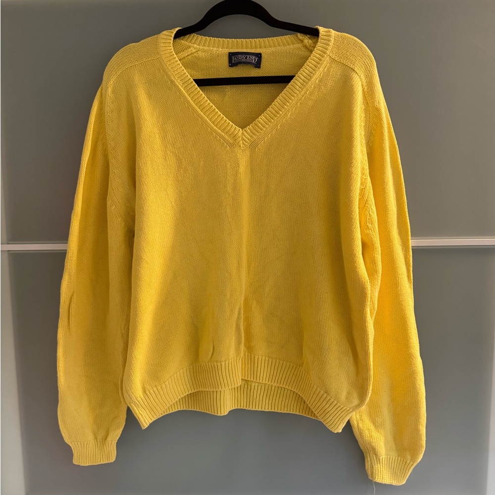 Vintage Land’s End Cotton Sweater